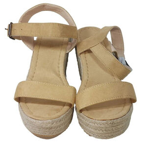 Casual Sandals Women Summer Platform Ankle Strap Espadrilles Wedge Open Toe 10